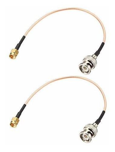 Cable Coaxial Uxcell Rg316 Con Conectores Bnc Macho A Sma Ma