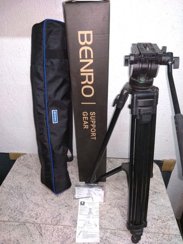 Tripé Profissional Benro Kh25rm Usado Semi-novo 