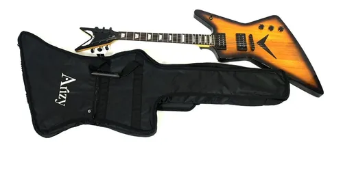 Guitarra Dean Zx Explorer + Bag - Fotos Reais Guitarra Dean Zx Explorer + Bag - Fotos Reais