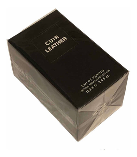 Fragrance World Cuir Leather Eau De Parfum 100ml