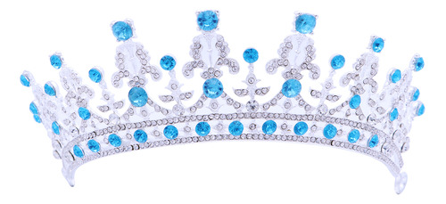 Diadema De Novia Con Tiara Barroca Real Con Diamantes De Imi