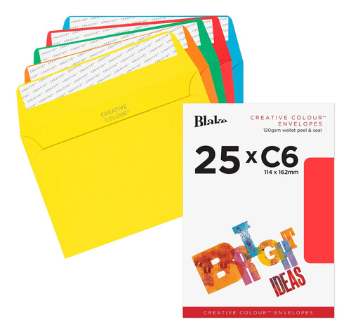 Blake Creative Color C6 114 X 162 Mm 120 G/m² Sobres Type Ca