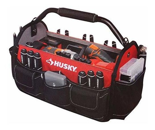 Visit The Husky Store 17in. Open Tool Tote