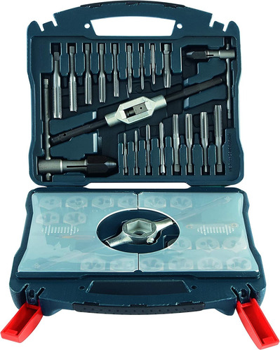 Bosch Btd40ms 40 Pc Juego De Grifos Y Troqueles Métricos