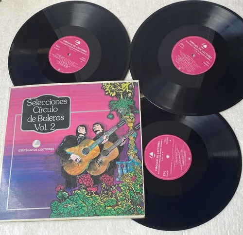 comprar Selecciones Cìrculo De Boleros Vol.2. 3 Discos. Lp S.