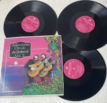 Comprar Selecciones Cìrculo De Boleros Vol.2. 3 Discos. Lp S.