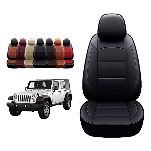 Fundas De Asiento De Cuero Personalizadas Wrangler Jk 2...