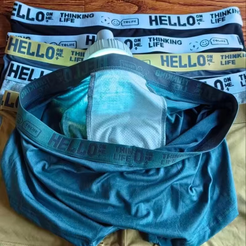 5pz Bóxer Caballero Pack Ropa Interior Calzón Algodón