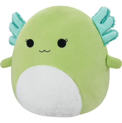 Squishmallows Original Axolotl Verde Mipsy De 16 Pulgadas...