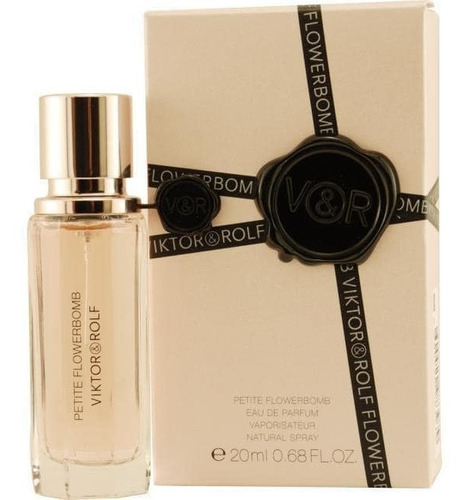 Mini Edp 0.68 Onzas Flowerbomb Viktor & Rolf Para Mujer En