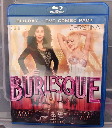 Burlesque. Blu-ray Y Dvd. Cher. Christina Aguilera