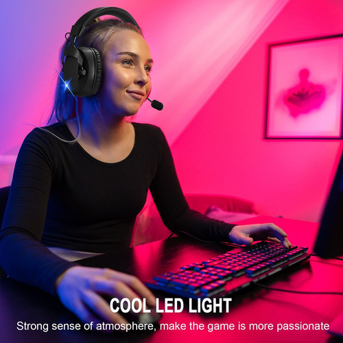 Auriculares Inalámbricos For Juegos Con Micrófono Bluetooth