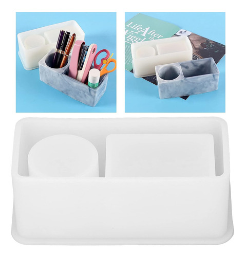 Molde De Caja De Almacenamiento, Diy De Silicona De Moho Con