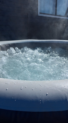Imagen 7 de 20 de Cabaña Alquiler Villa Serrana, Jacuzzi Exterior, Estufa A Leña, Wifi, Directv