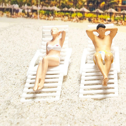 Silla De Playa Modelo Longue Life Scene Reclinable Para