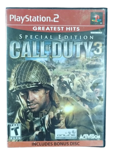 Call Of Duty 3: Special Edition Juego Original Ps2