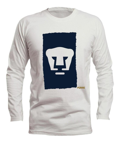 Playera Pumas Unam Hombre Manga Larga Plasta Od77250