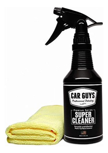 Carguys Super Cleaner - Limpiador Multiusos Eficaz - ¡lo Mej