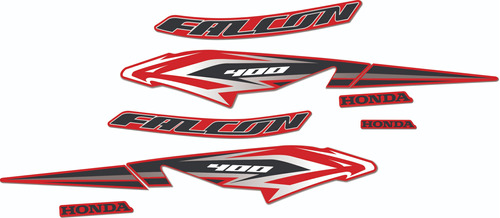 Calcos Honda Nx 400 Falcon Moto Bordo Modelo Nuevo