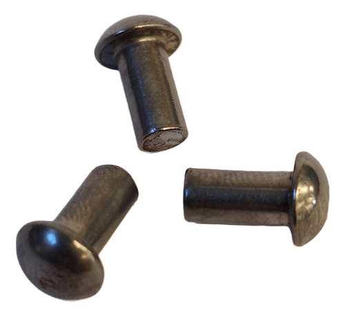 Remache Hierro Macizo 4.7 X 9.5 Mm Golpe Macizo X 200 Unid.