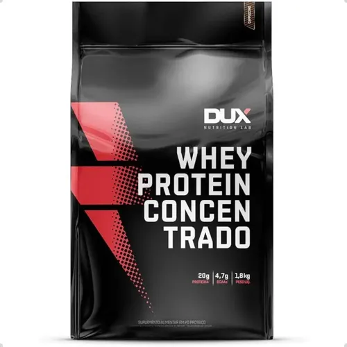 Whey Protein Concentrado Refil 1,8kg Dux Nutrition Sabor Butter C...