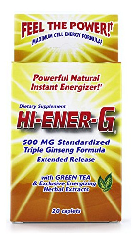 Molino De Viento Hi-ener-g Triple Ginseng Fórmula 500 1q9me