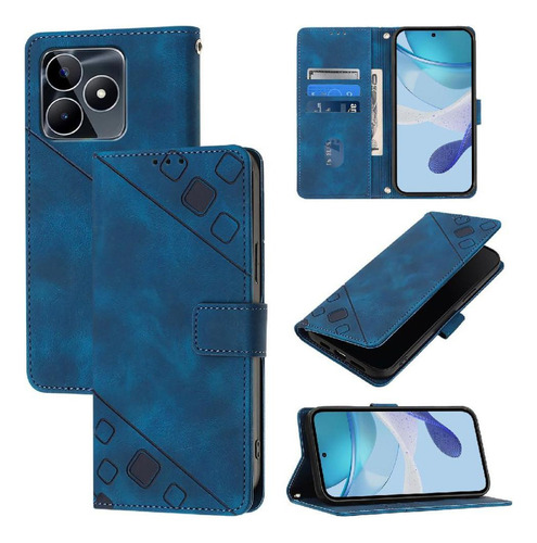 Funda For Realme Note 50 4g Tipo Cartera Con Tapa Y Tarjete