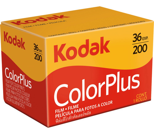 Filme 35mm Kodak Colorplus Iso 200 Colorido 36 Poses