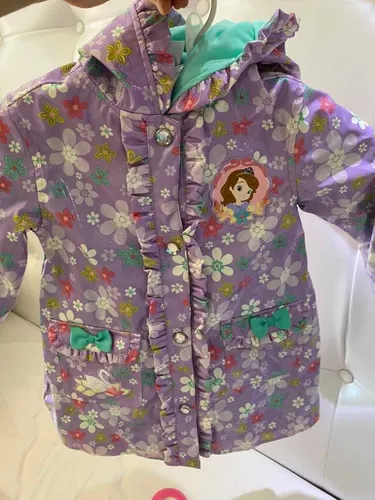 Disney Stitch - Impermeable para niñas, chaqueta impermeable con capucha  para niños de 4 a 14 años con forro polar, regalos de puntada para niñas y
