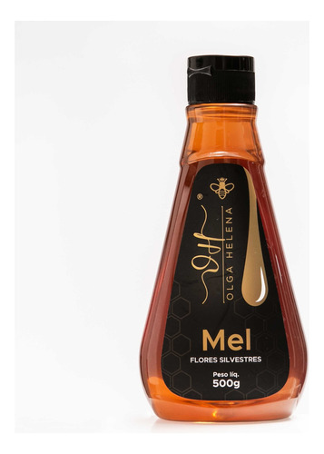 Mel Florada Silvestre Em Bisnaga 500g