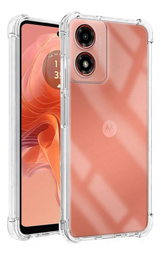 Funda Para Motorola E14  Tpu Cristal Anti Shock Golpes 