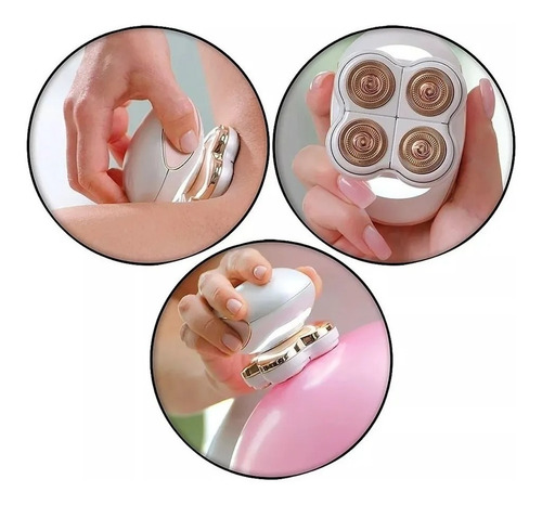 Depilador Removedor Vellos Flawless Recargable Piernas