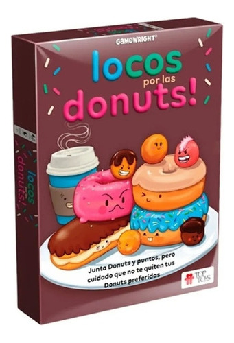 Juego De Mesa Locos Por Las Donuts ! Top Toys