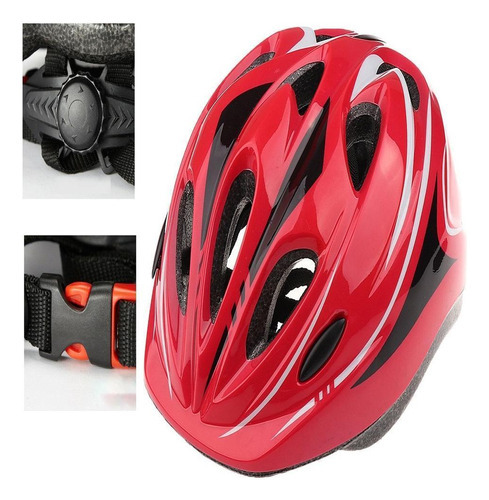 Capacete Adulto Ajustavel Ciclismo Patins Patinete Bike Mtb