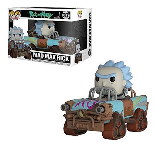 Funko Pop Rides Figura Coleccionable De Morty-mad Max Rick