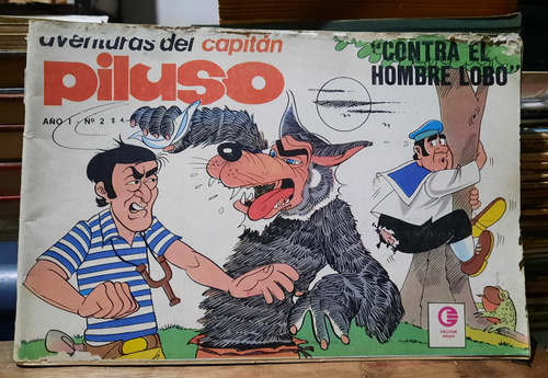 Aventuras Del Capitán Piluso N° 2 Editorial Cielosur (Usado)