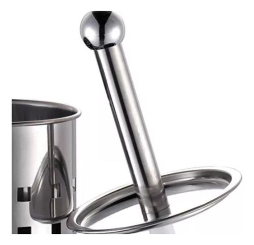 Escova Sanitaria Com Suporte Banheiro Higienização Inox