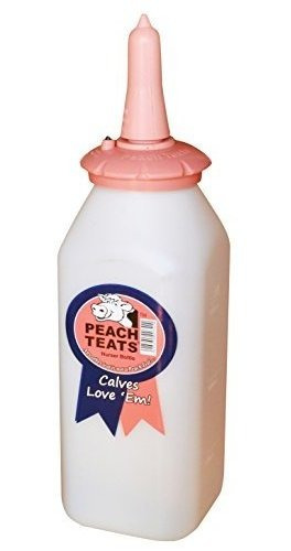 Peach Teats Pt-nurserset Biberón Con Tetina Para Terneros, R