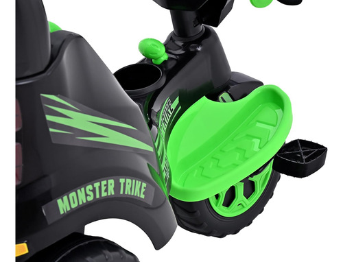 Triciclo Push Car Prinsel Super Trike Monster 2 En 1 1360