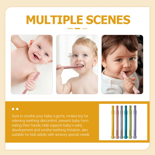 Juguetes Dentales Para Bebés, Meses, Palillos De Dientes Bpa