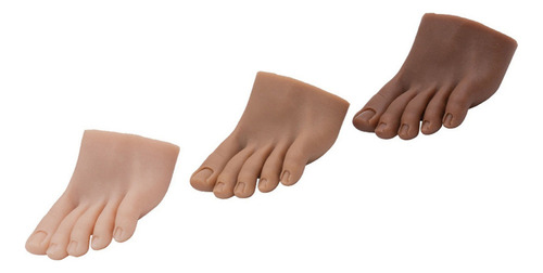 Prótesis Flexible Suave Del Modelo Del Pie De La Práctica De