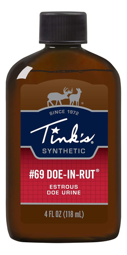 Tinks #69 Señuelo Doe-in-rut Buck | Botella De 4 Onzas...