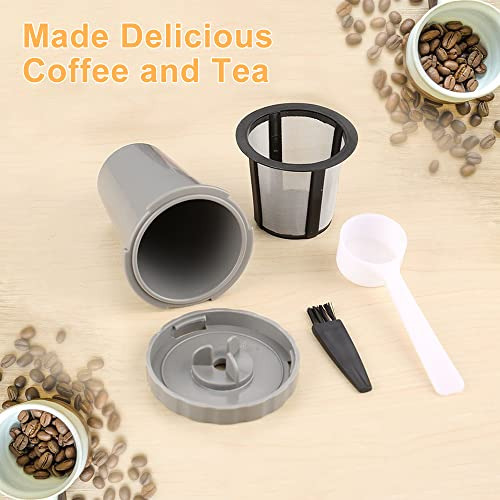 Vaso K Reutilizable Mtsooning Con Filtro Inferior, Acero Ino