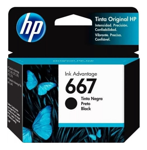 Tinta Hp 667 Original Negro O Color Envío Gratis Factura