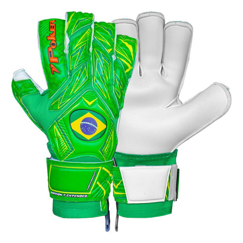 Imagem 1 de 9 de Luva Goleiro Campo Profi Champion 7 Extended Championship