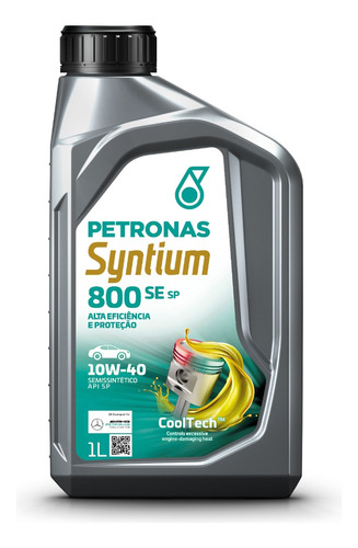 Aceite Para Motor Petronas Syntium 800 Se 10w40 Sp - 1 Litro