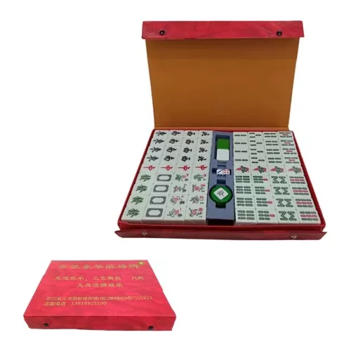 Jogo Mahjong Chinês Tradicional 144 Peças