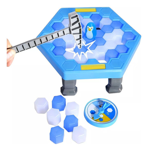 Z Juguete For Niños Save The Penguin Ice Block Breaker