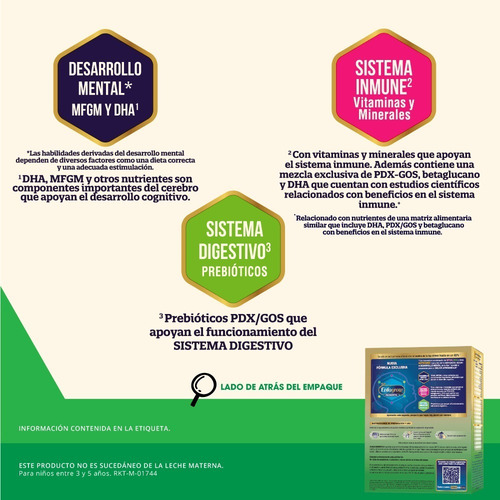 Enfagrow® Preescolar 1.1kg X 2 Unidades - 2.2 Kg