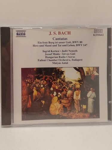 J.s Bach Cantatas Bwv 80 Y 147 Cd Nuevo 